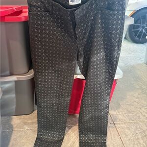 Wonder Nation Black Patterned Pants p12
